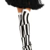 Woven Optical Illusion stockings
