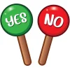 Yes og No skilte, 2 stk